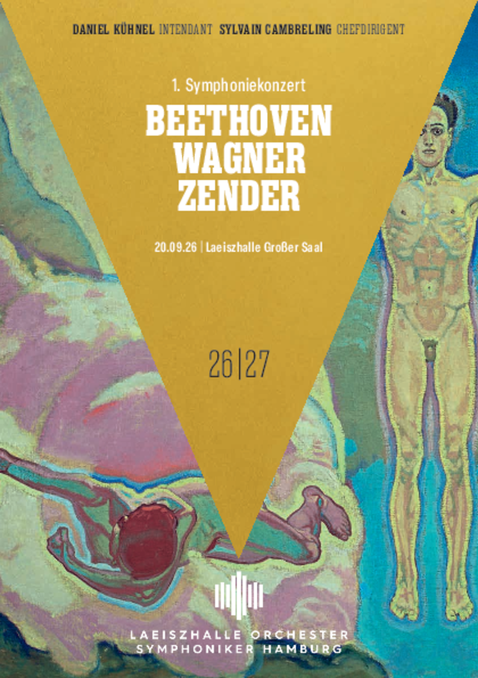 Programmheft 1. Symphoniekonzert Jennifer Holloway | Sylvain Cambreling